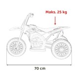 JOKO Elektrická motorka Honda CRF 450R, zelená