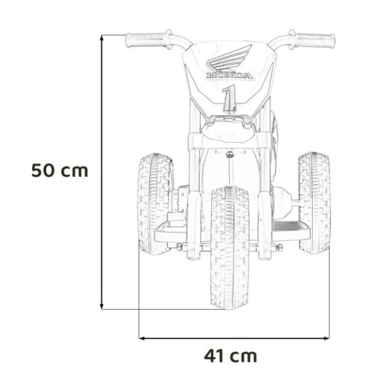 JOKO Elektrická motorka Honda CRF 450R, zelená