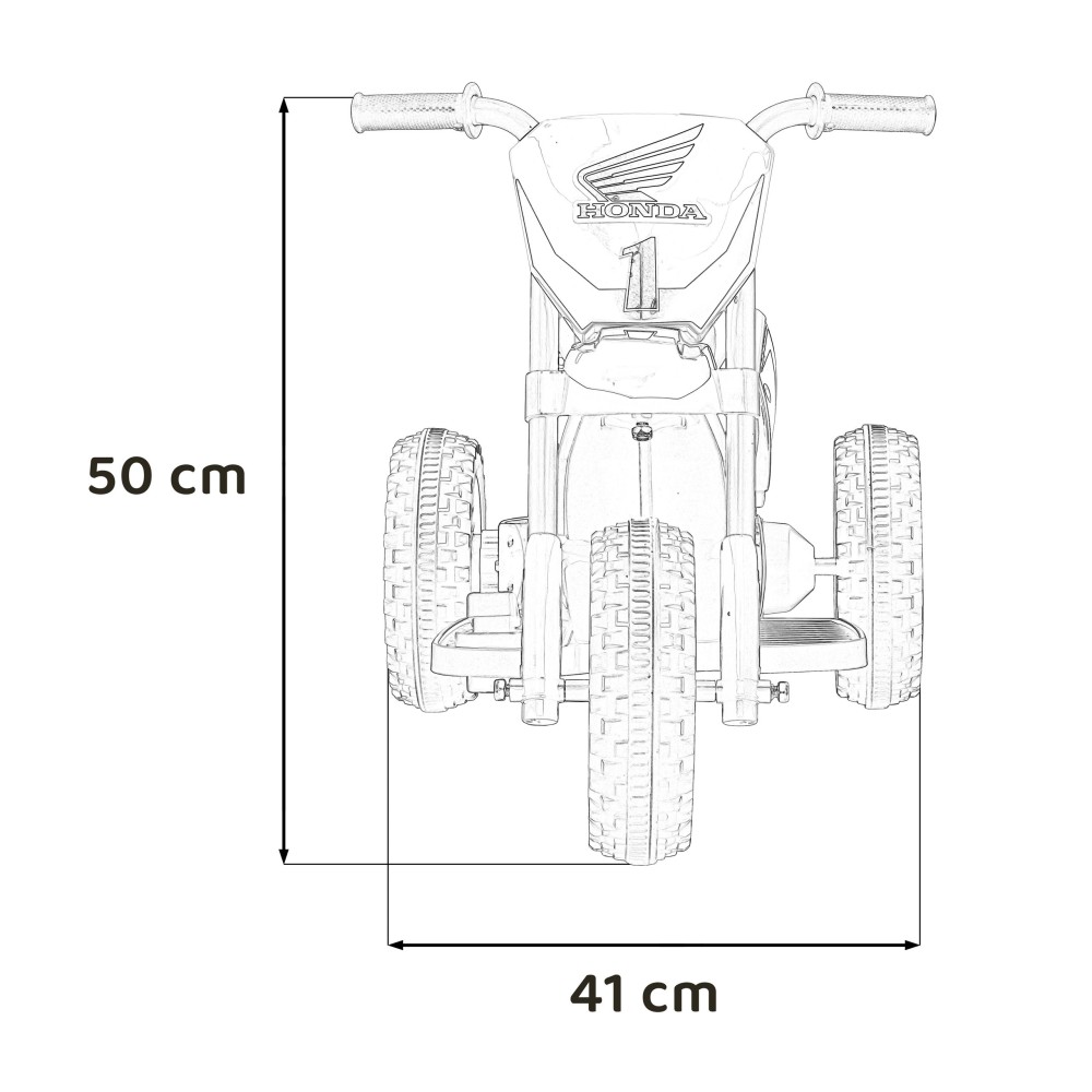JOKO Elektrická motorka Honda CRF 450R, zelená