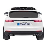 JOKO Elektrické Autíčko Porsche Cayenne S, LAKOVANÉ, penové kolesá, kožené sedadlo, biele