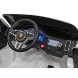 JOKO Elektrické Autíčko Porsche Cayenne S, LAKOVANÉ, penové kolesá, kožené sedadlo, biele