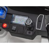 JOKO Elektrické Autíčko Porsche Cayenne S, LAKOVANÉ, penové kolesá, kožené sedadlo, biele