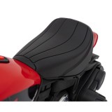 JOKO Elektrická Motorka Chopper FASTER, FM rádio, červená