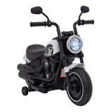 JOKO Elektrická Motorka Chopper FASTER, FM rádio, biela