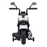 JOKO Elektrická Motorka Chopper FASTER, FM rádio, biela