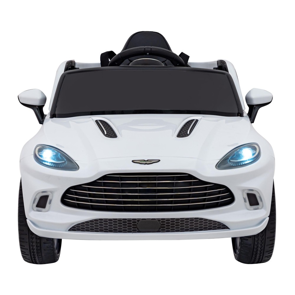 JOKO Elektrické Autíčko Aston Martin DBX 4x4, penové kolesá, kožené sedadlo, biele