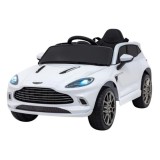 JOKO Elektrické Autíčko Aston Martin DBX 4x4, penové kolesá, kožené sedadlo, biele