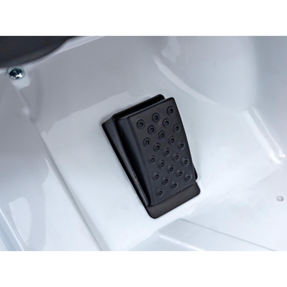 JOKO Elektrické Autíčko Aston Martin DBX 4x4, penové kolesá, kožené sedadlo, biele