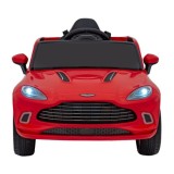 JOKO Elektrické Autíčko Aston Martin DBX 4x4, penové kolesá, kožené sedadlo, červené