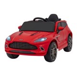 JOKO Elektrické Autíčko Aston Martin DBX 4x4, penové kolesá, kožené sedadlo, červené