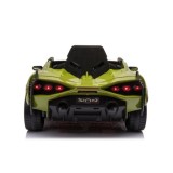 JOKO Elektrické Autíčko Lamborghini Sian 4x4, penové kolesá, kožené sedadlo, zelené