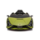 JOKO Elektrické Autíčko Lamborghini Sian 4x4, penové kolesá, kožené sedadlo, zelené