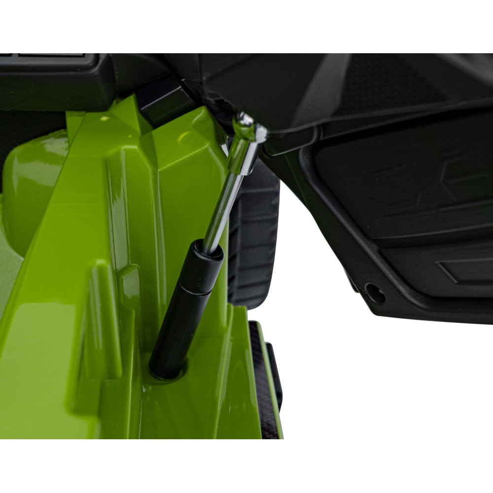 JOKO Elektrické Autíčko Lamborghini Sian 4x4, penové kolesá, kožené sedadlo, zelené