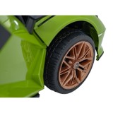 JOKO Elektrické Autíčko Lamborghini Sian 4x4, penové kolesá, kožené sedadlo, zelené