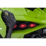 JOKO Elektrické Autíčko Lamborghini Sian 4x4, penové kolesá, kožené sedadlo, zelené