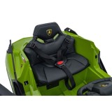JOKO Elektrické Autíčko Lamborghini Sian 4x4, penové kolesá, kožené sedadlo, zelené