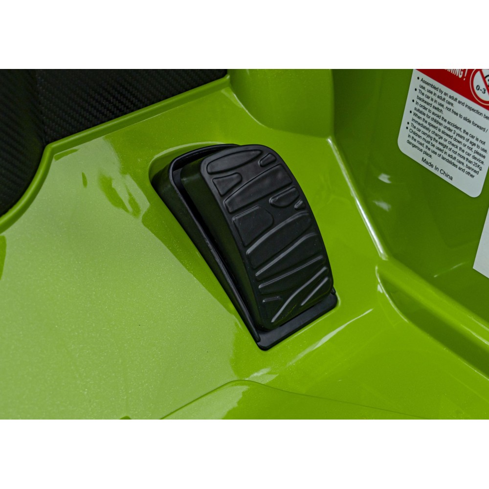 JOKO Elektrické Autíčko Lamborghini Sian 4x4, penové kolesá, kožené sedadlo, zelené