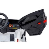 JOKO Elektrické Autíčko Lamborghini Sian 4x4, penové kolesá, kožené sedadlo, biele