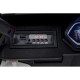 JOKO Elektrické Autíčko Lamborghini Sian 4x4, penové kolesá, kožené sedadlo, biele