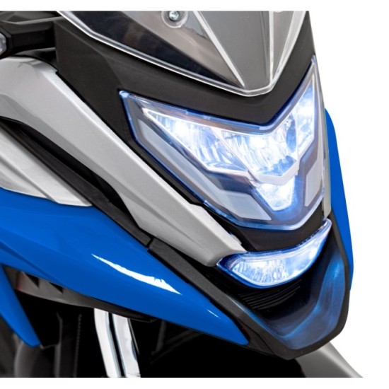 JOKO Elektrická Motorka Honda NC750X, nosnosť 35kg, MP3, USB, modrá