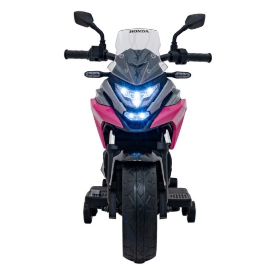 JOKO Elektrická Motorka Honda NC750X, nosnosť 35kg, MP3, USB, ružová