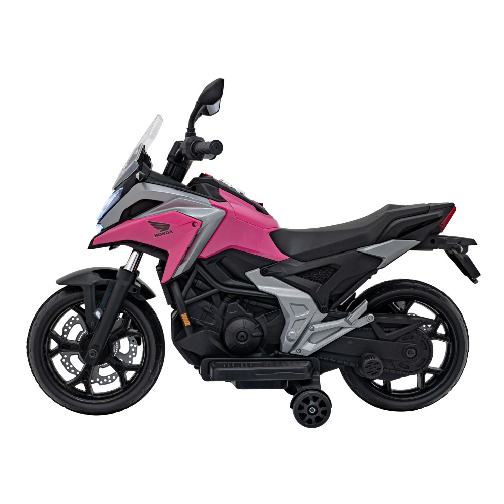 JOKO Elektrická Motorka Honda NC750X, nosnosť 35kg, MP3, USB, ružová