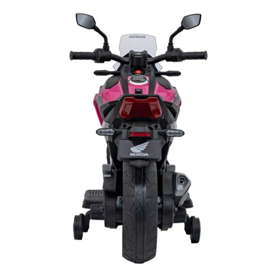 JOKO Elektrická Motorka Honda NC750X, nosnosť 35kg, MP3, USB, ružová