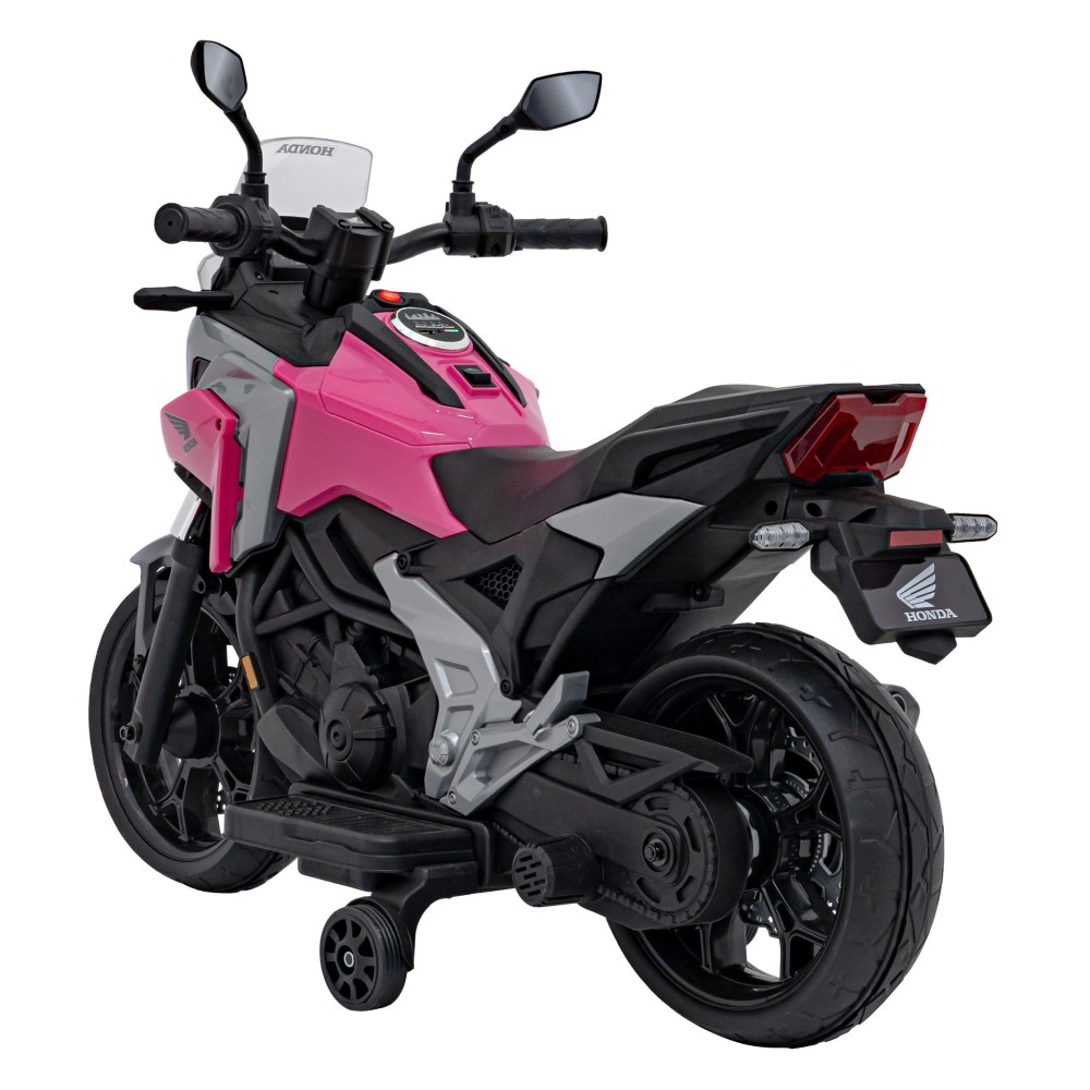 JOKO Elektrická Motorka Honda NC750X, nosnosť 35kg, MP3, USB, ružová