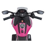JOKO Elektrická Motorka Honda NC750X, nosnosť 35kg, MP3, USB, ružová