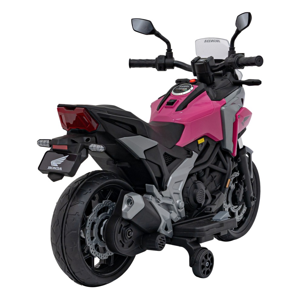 JOKO Elektrická Motorka Honda NC750X, nosnosť 35kg, MP3, USB, ružová