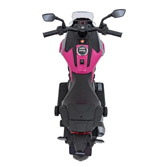JOKO Elektrická Motorka Honda NC750X, nosnosť 35kg, MP3, USB, ružová