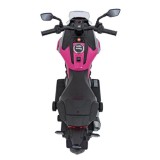 JOKO Elektrická Motorka Honda NC750X, nosnosť 35kg, MP3, USB, ružová