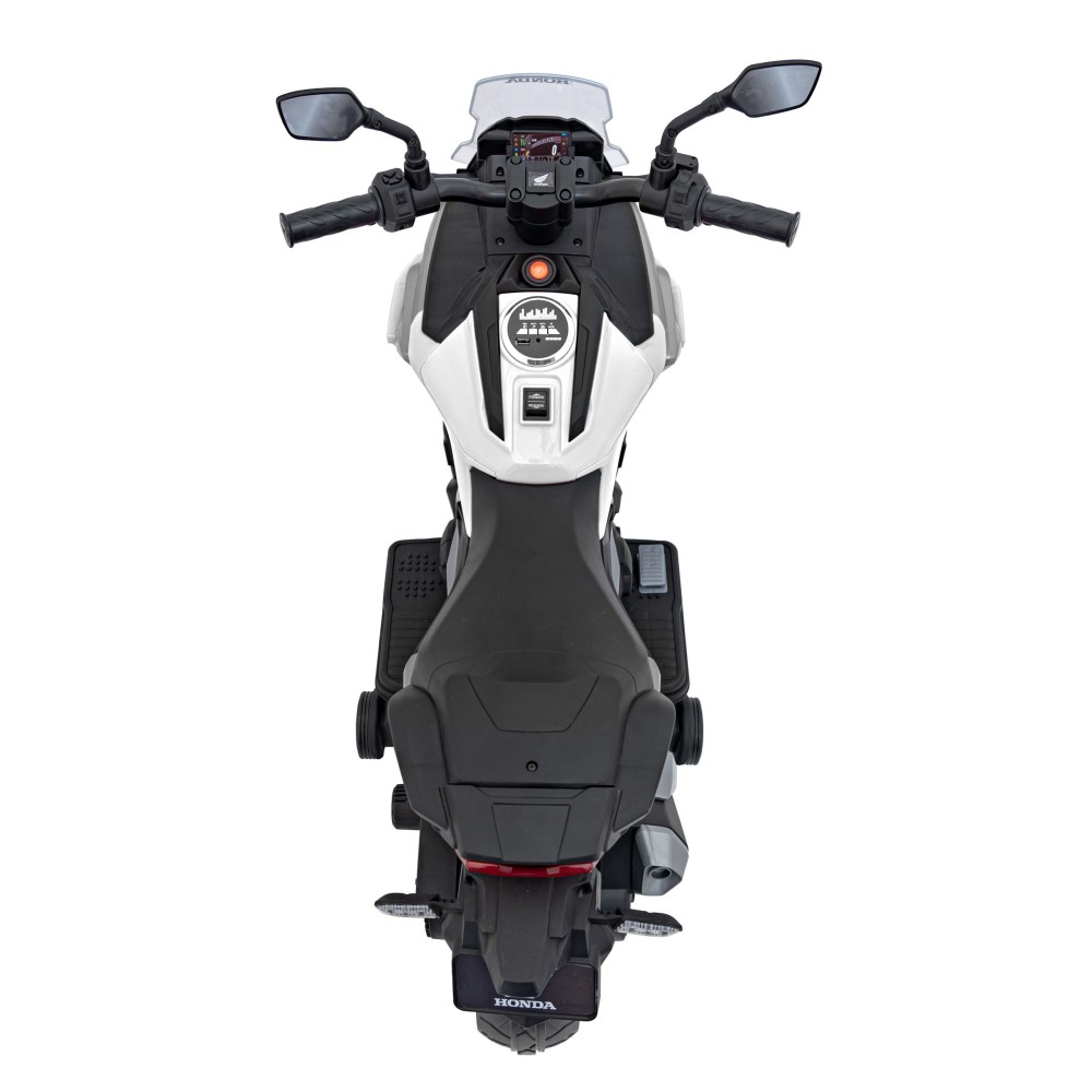 JOKO Elektrická Motorka Honda NC750X, nosnosť 35kg, MP3, USB, biela