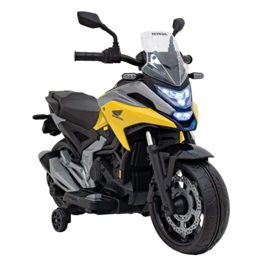JOKO Elektrická Motorka Honda NC750X, nosnosť 35kg, MP3, USB, žltá