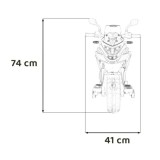 JOKO Elektrická Motorka Honda NC750X, nosnosť 35kg, MP3, USB, žltá
