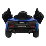JOKO Elektrické Autíčko McLaren Artura 4x4, penové kolesá, kožené sedadlo, modré