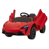 JOKO Elektrické Autíčko McLaren Artura 4x4, penové kolesá, kožené sedadlo, červené