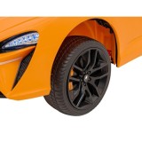JOKO Elektrické Autíčko McLaren Artura 4x4, penové kolesá, kožené sedadlo, oranžové
