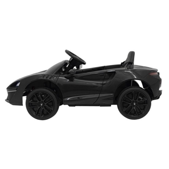 JOKO Elektrické Autíčko McLaren Artura 4x4, penové kolesá, kožené sedadlo, čierne