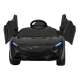 JOKO Elektrické Autíčko McLaren Artura 4x4, penové kolesá, kožené sedadlo, čierne