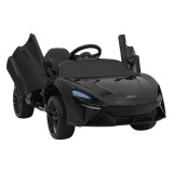 JOKO Elektrické Autíčko McLaren Artura 4x4, penové kolesá, kožené sedadlo, čierne