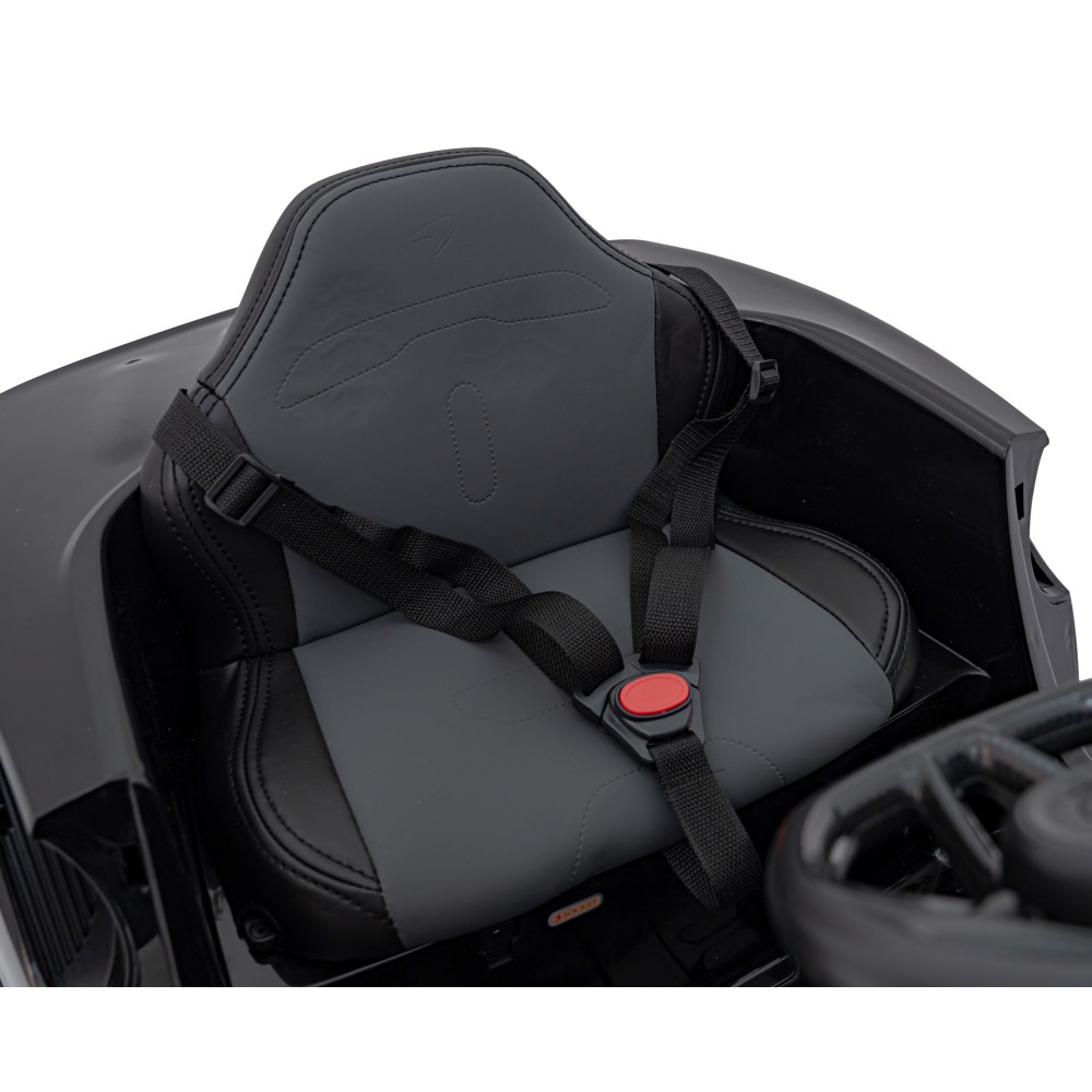 JOKO Elektrické Autíčko McLaren Artura 4x4, penové kolesá, kožené sedadlo, čierne