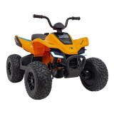 JOKO Elektrická Štvorkolka Mclaren Racing MCL 35 4x4, diaľkové ovládanie, penové kolesá, kožené sedadlo, oranžová