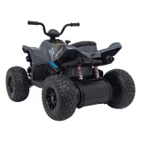 JOKO Elektrická Štvorkolka Mclaren Racing MCL 35 4x4, diaľkové ovládanie, penové kolesá, kožené sedadlo, sivá