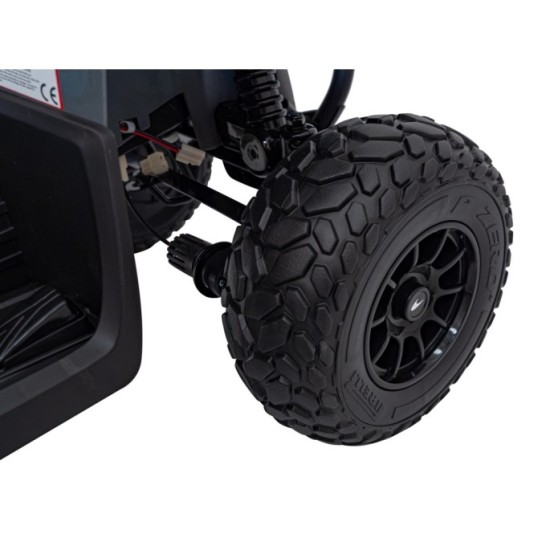 JOKO Elektrická Štvorkolka Mclaren Racing MCL 35 4x4, diaľkové ovládanie, penové kolesá, kožené sedadlo, sivá