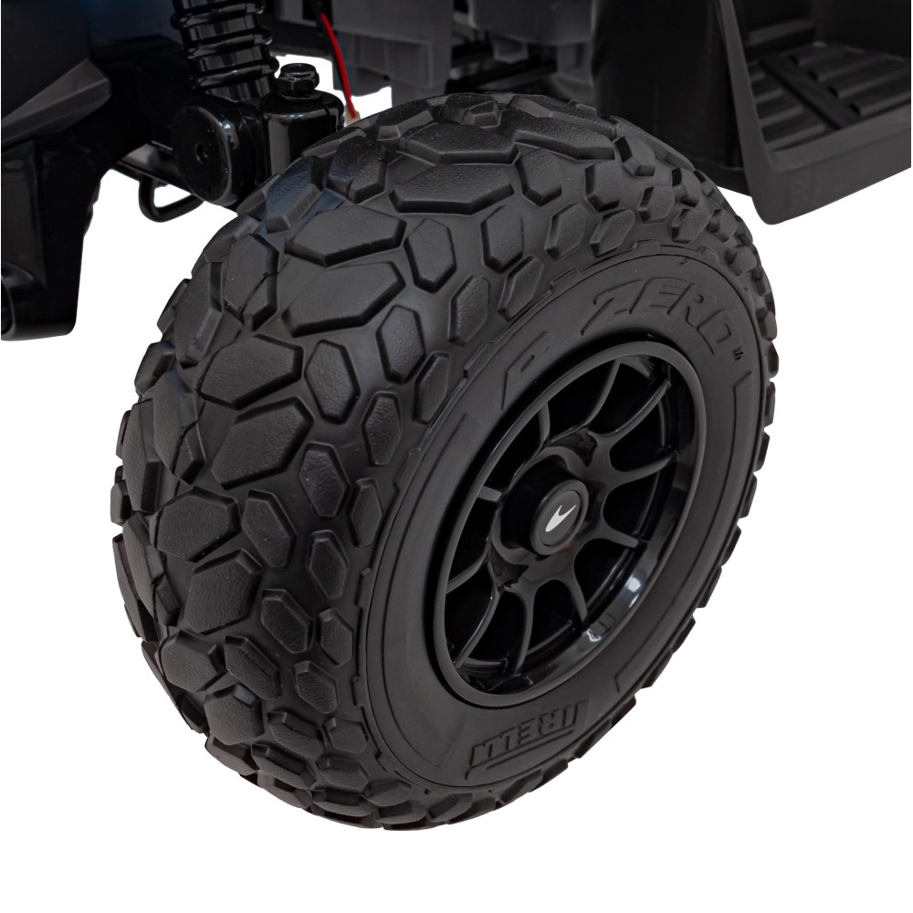 JOKO Elektrická Štvorkolka Mclaren Racing MCL 35 4x4, diaľkové ovládanie, penové kolesá, kožené sedadlo, sivá