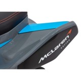JOKO Elektrická Štvorkolka Mclaren Racing MCL 35 4x4, diaľkové ovládanie, penové kolesá, kožené sedadlo, sivá