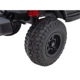 JOKO Elektrické Autíčko Jeep OFF-ROAD 3.0, penové kolesá 4x4, Dvojmiestne kožené sedadlo, čierne