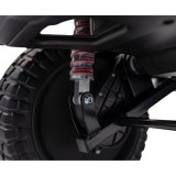 JOKO Elektrické Autíčko Jeep OFF-ROAD 3.0, penové kolesá 4x4, Dvojmiestne kožené sedadlo, čierne