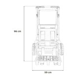 JOKO Elektrický Vysokozdvižný vozík JCB Forklift s Elektrickým Zdvihom + Paleta